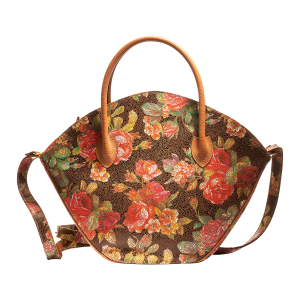 Jade Brown Flowerpower bag